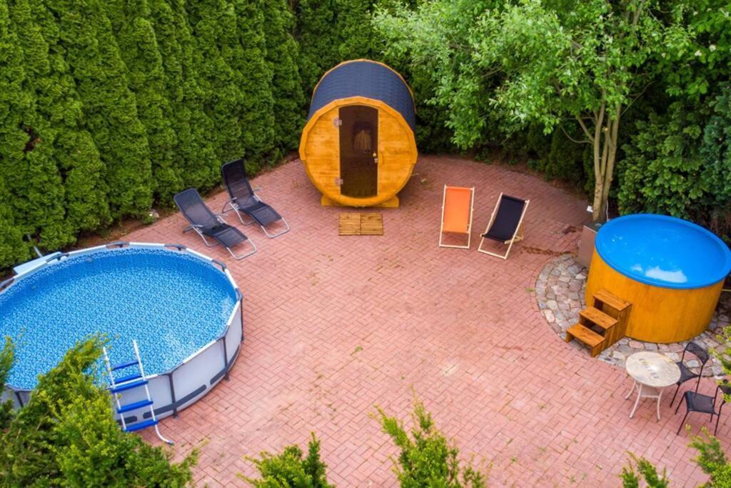 Вилла Cze Chill House - Dom Na Kaszubach Czeczewo Экстерьер фото